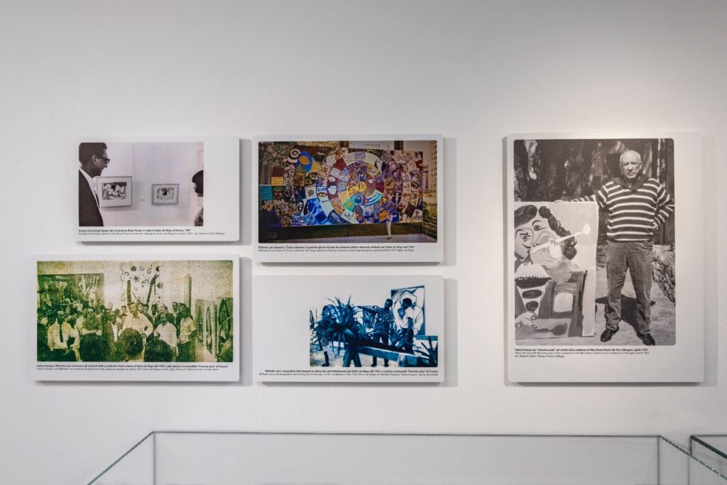 Museo del Novecento, installation view Il primo Picasso di Milano. Un Moschettiere tra rivoluzione, antifranchismo e solidarietà internazionale, 2026. Ph. Studio Marco Bertoli