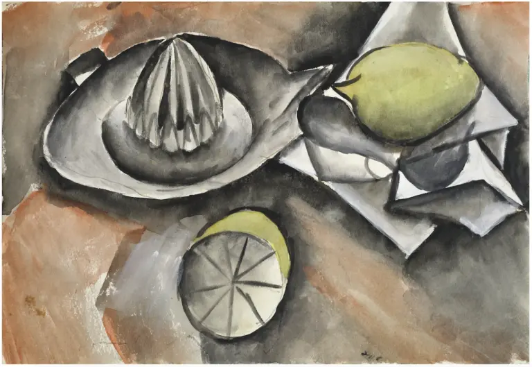Mostra Max Peiffer Watenphul. Pittore del Bauhaus, Natura morta con caraffa