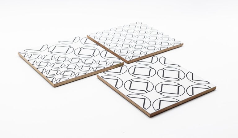 Nino Caruso, piastrelle per Ceramiche D'Agostino, 1970