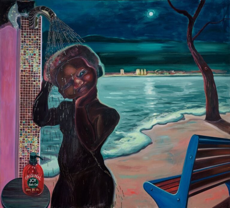 Ndidi Emefiele, Joy bath, 2022, Courtesy of the Artist e Rosenfeld gallery Intervista a Ndidi Emefiele