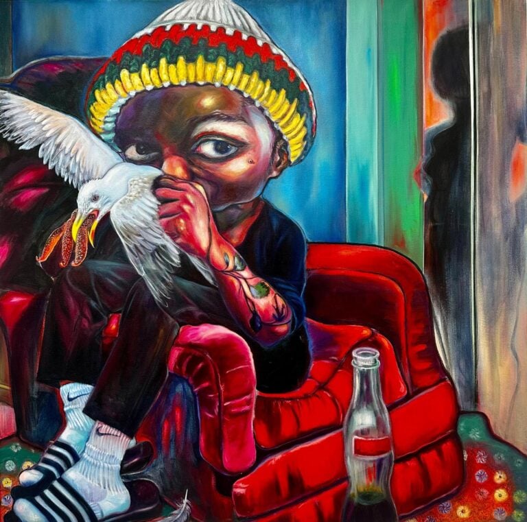 Ndidi Emefiele, Mobility lunch, 2024, Courtesy of the Artist e Rosenfeld gallery Intervista a Ndidi Emefiele