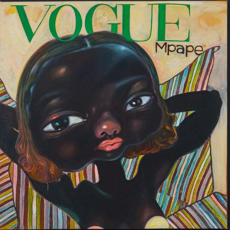 Ndidi Emefiele, See me in Vogue, 2025, Courtesy of the Artist e Rosenfeld gallery Intervista a Ndidi Emefiele