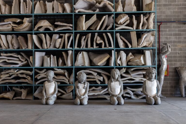 Nel nome del padre nello studio di Valerio Berruti. Ph: Letizia Cigliutti