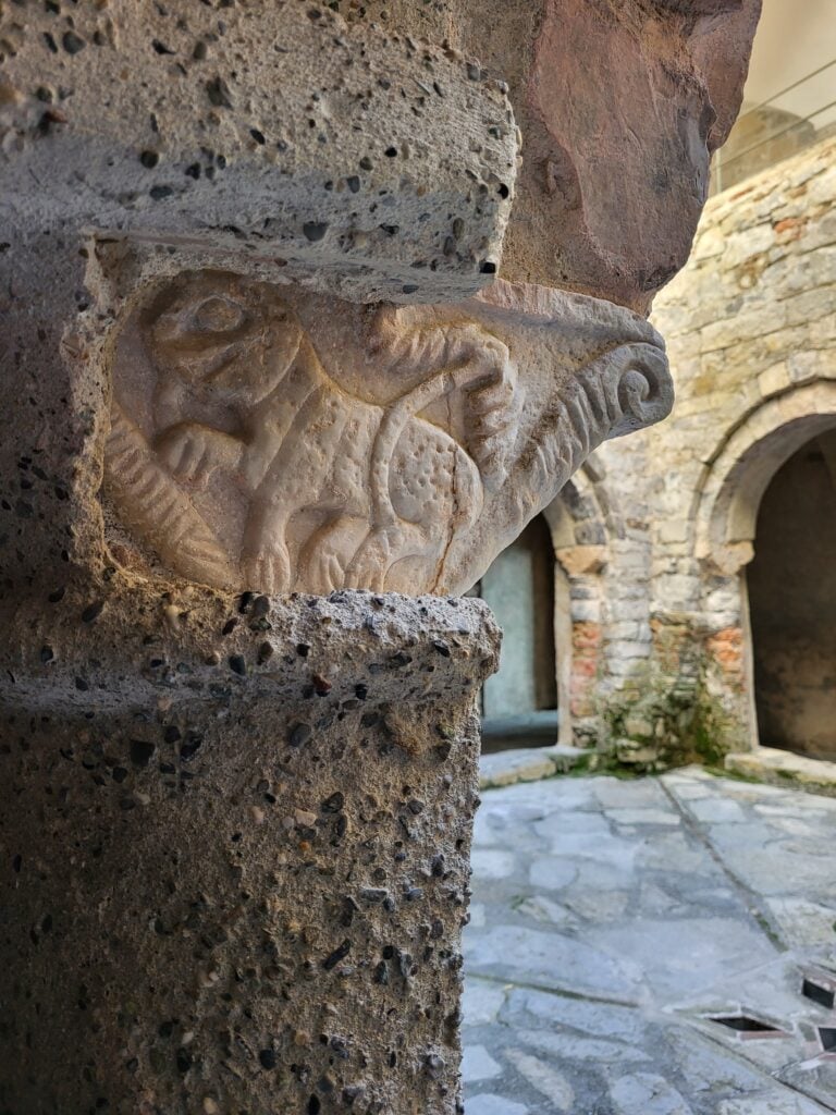 Nell'Abbazia di San Fruttuoso