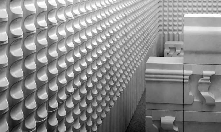 Nino Caruso, bassorilievi e sculture modulari