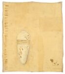 Piero Pizzi Cannella, Ombra cinese, 2009, tecnica mista su tela, cm 102 x 90