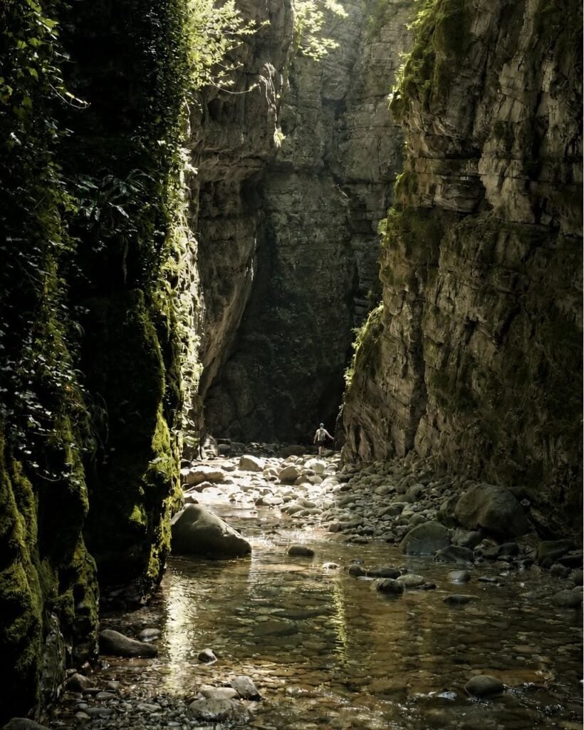 Contro l'overtourism: Orrido di Botri. Crediti Canyon Natura Toscana