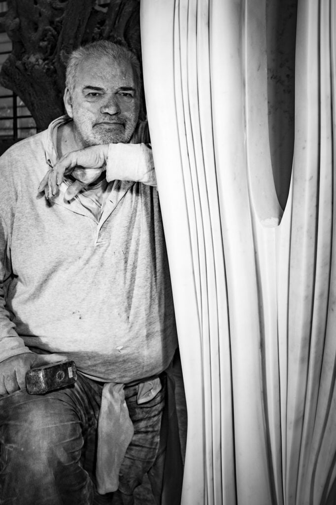 Pablo Atchuarry ritratto (Foto Archivio Atchugarry, Giorgia Panzera)