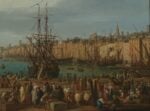 Joseph Vernet, L'interieur du port de Marseille, 1754