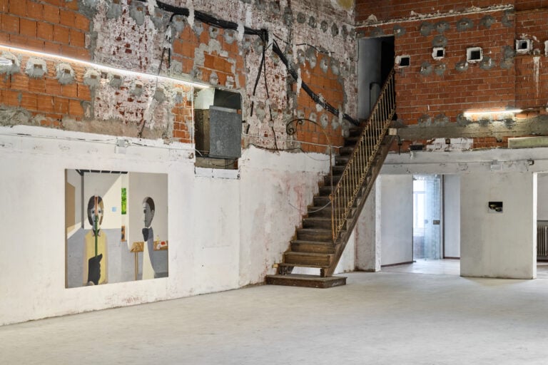 Satoru Kurata, Everyday, Mostly Night, Sometimes Daylight. Installation view, 2026. Ex teatro della Chiesa di San Luca, Cremona. Courtesy Galleria Triangolo