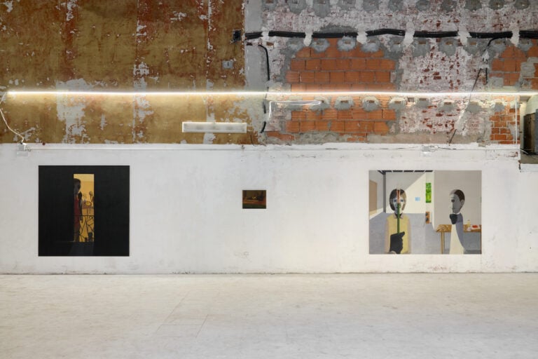 Satoru Kurata, Everyday, Mostly Night, Sometimes Daylight. Installation view, 2026. Ex teatro della Chiesa di San Luca, Cremona. Courtesy Galleria Triangolo