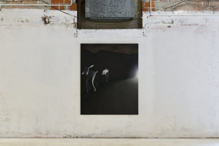 Satoru Kurata, Everyday, Mostly Night, Sometimes Daylight. Installation view, 2026. Ex teatro della Chiesa di San Luca, Cremona. Courtesy Galleria Triangolo