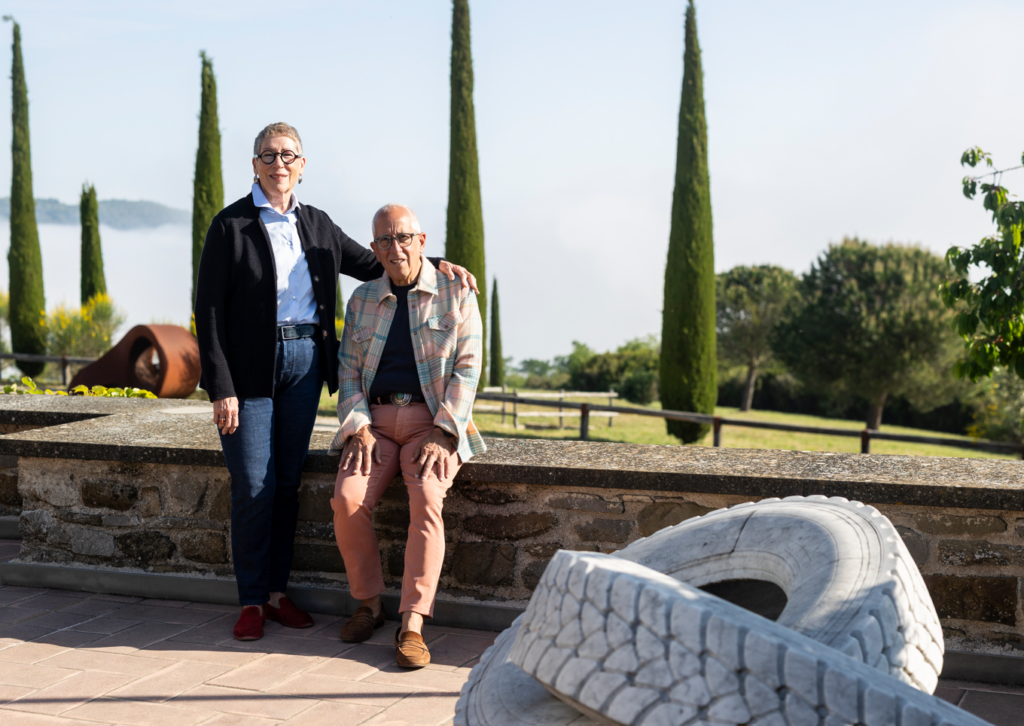 Ritratto di Catriona e Simon Mordant