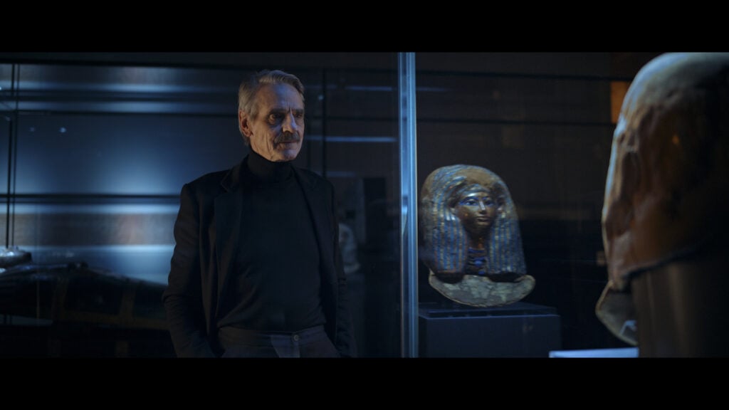 Jeremy Irons al Museo Egizio di Torino su Sky Arte