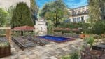 Soho House Milano Swimming Pool Render