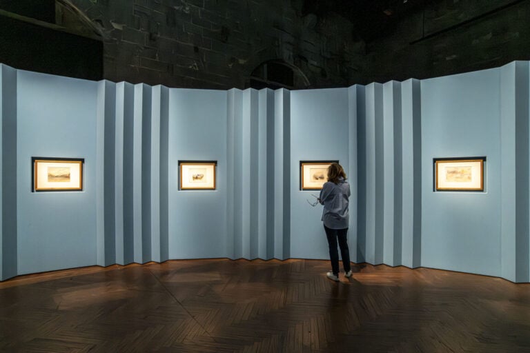Turner: l&rsquo;incanto del lago di Como e del paesaggio italiano, Broletto, 2026, courtesy Comune di Como, Installation View