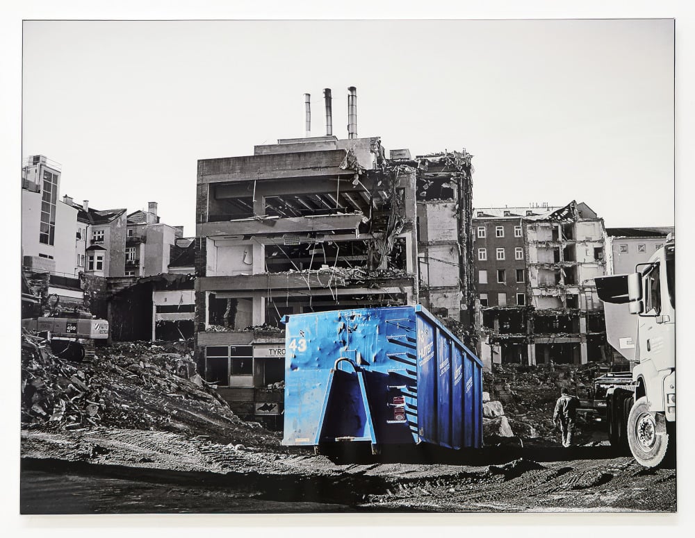 Ulrich Egger, Impatto urbano 1, 2007. Courtesy Galleria Il Ponte