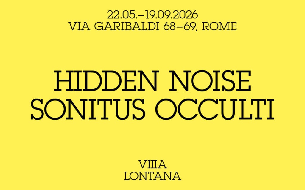 Cory Arcangel e Hampus Lindwall – Hidden Noise: Sonitus Occulti