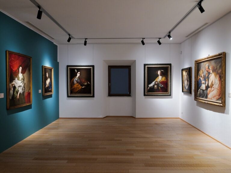 La pittura dopo Caravaggio al Forte Pietro Leopoldo I a Forte dei Marmi, Installation View, Ph. Barbara Cardini