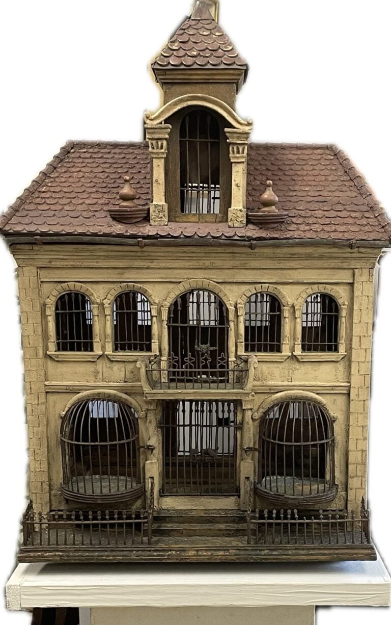Voliera da tavolo XVIII Secolo Lombardia