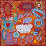 Yayoi Kusama, 'Everything about My Love', 2013. Acrylic on canvas, 194 x 194 cm. Collection of the artist. Courtesy of Ota Fine Arts. &copy; YAYOI KUSAMA