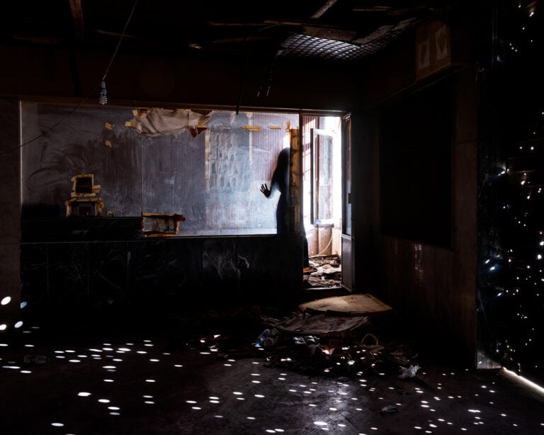 Rania Matar, Lara M., (Bullet Holes), Abandoned Zahle Cinema, Zahle, Lebanon, 2024 (Courtesy of the Artist)
