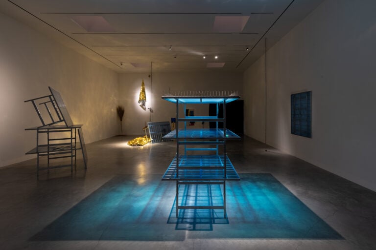 Bruna Esposito: In Light of Facts, allestimento della mostra. Courtesy of Magazzino Italian Art, foto di Marco Anelli e Tommaso Sacconi