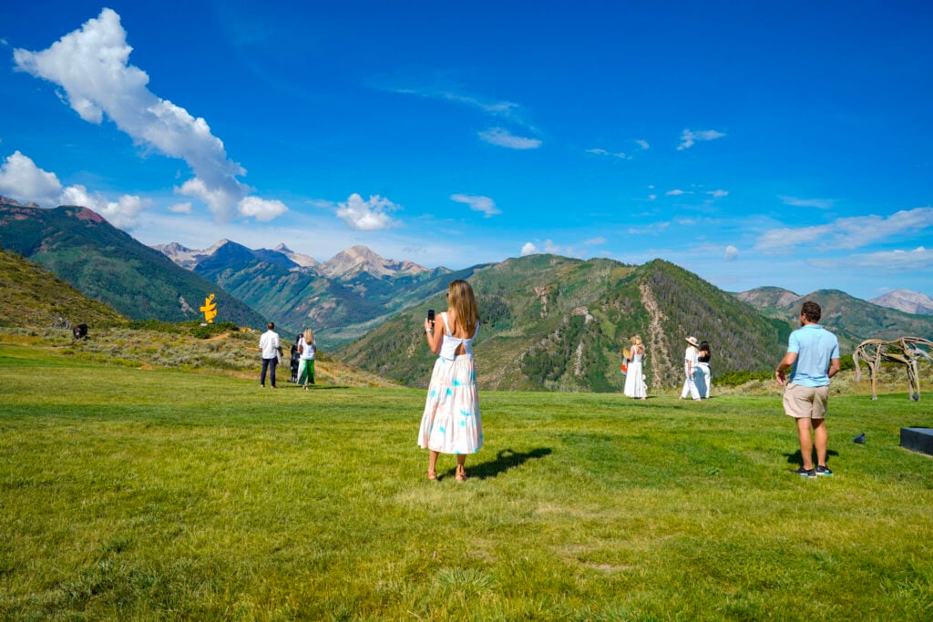 Il nuovo parco di sculture della Collezione P&eacute;rez a Snowmass, Colorado. Courtesy Jorge M. P&eacute;rez Collection via Cultured