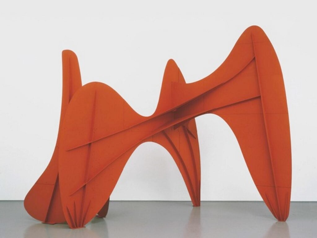 Alexander Calder, La Grande vitesse (15 intermediate maquette), 1969. Courtesy © Calder Foundation, New York Art Resource, New York Fondation Luis Vuitton