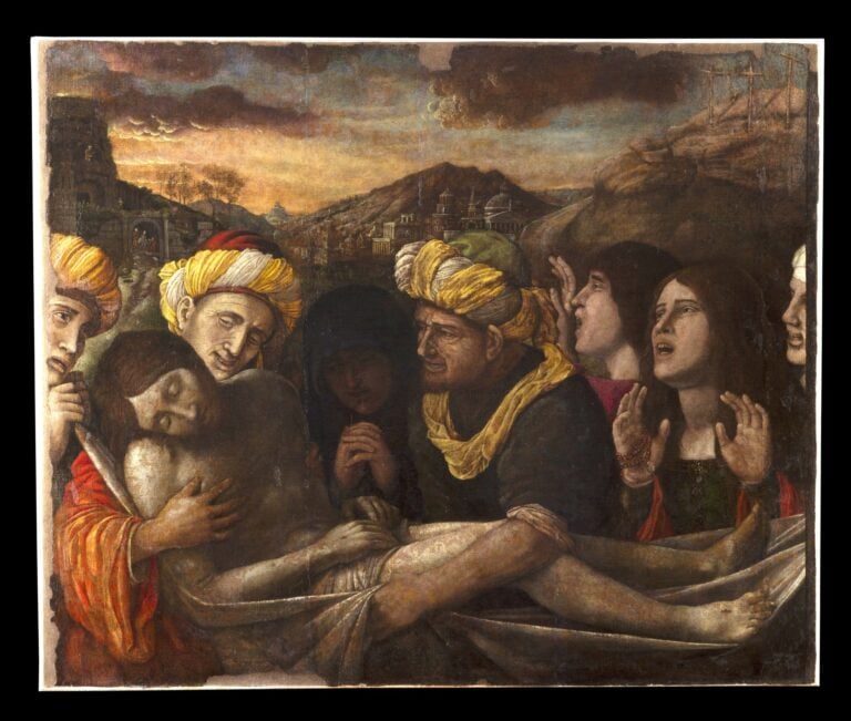 Andrea Mantegna, Deposizione di Cristo. Pompei, Santuario della Beata Vergine del Rosario