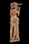 Statuetta indiana Pompei, I sec. d.C. Avorio 24 x 7 cm Museo archeologico nazionale di Napoli (MANN), Napoli Opera concessa in prestito dal Museo archeologico nazionale di Napoli (MANN). Su concessione del Ministero della Cultura &ndash; Museo archeologico nazionale di Napoli. Foto: Giorgio Albano