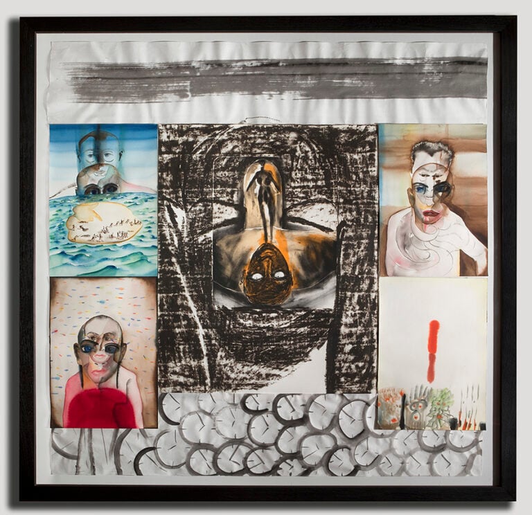 Francesco Clemente Autoritratto antico, 1985