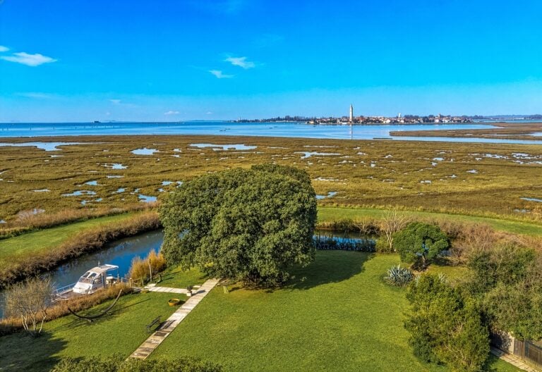 Crevan Island in Venice is for sale (Courtesy of Lionard)