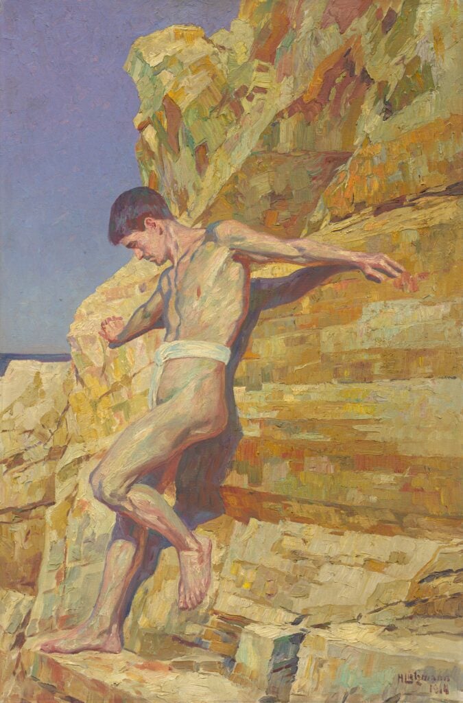 La storia di Hans Lietzmann e la sua scuola di nudo a Torbole sul Lago di Garda, credits Grisebach GmbH