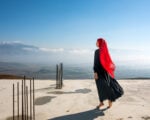 Rania Matar, Mariam (Over the Border Wall), Kfarkila, Lebanon, 2022 (Courtesy of the Artist)