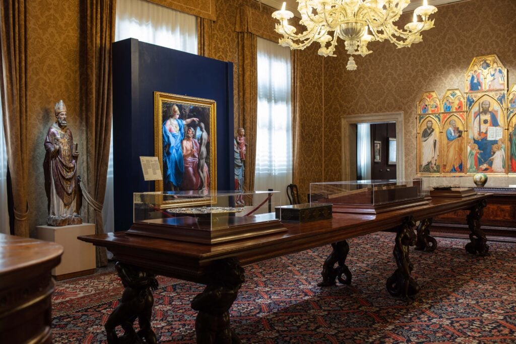 Ospite a Palazzo, installazione a Palazzo Cini, Venezia