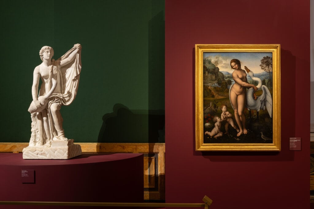 Metamorfosi. Ovidio e le arti, installation view, Galleria Borghese, Roma. Ph: A. Novelli