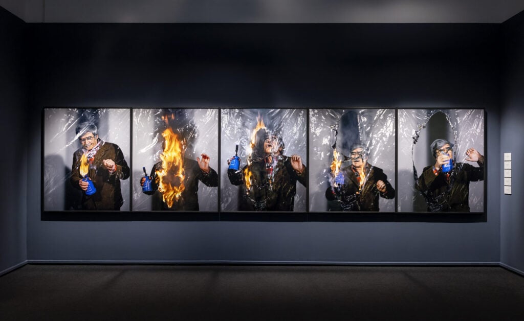 Installation view, Aurelio Amendola. Capolavori fotografati, Palazzo Reale, Milano, ph. Rebecca Amendola