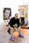 L'artista Theo Triantafyllidis. Ph. by Paris Tavitian, LIFO