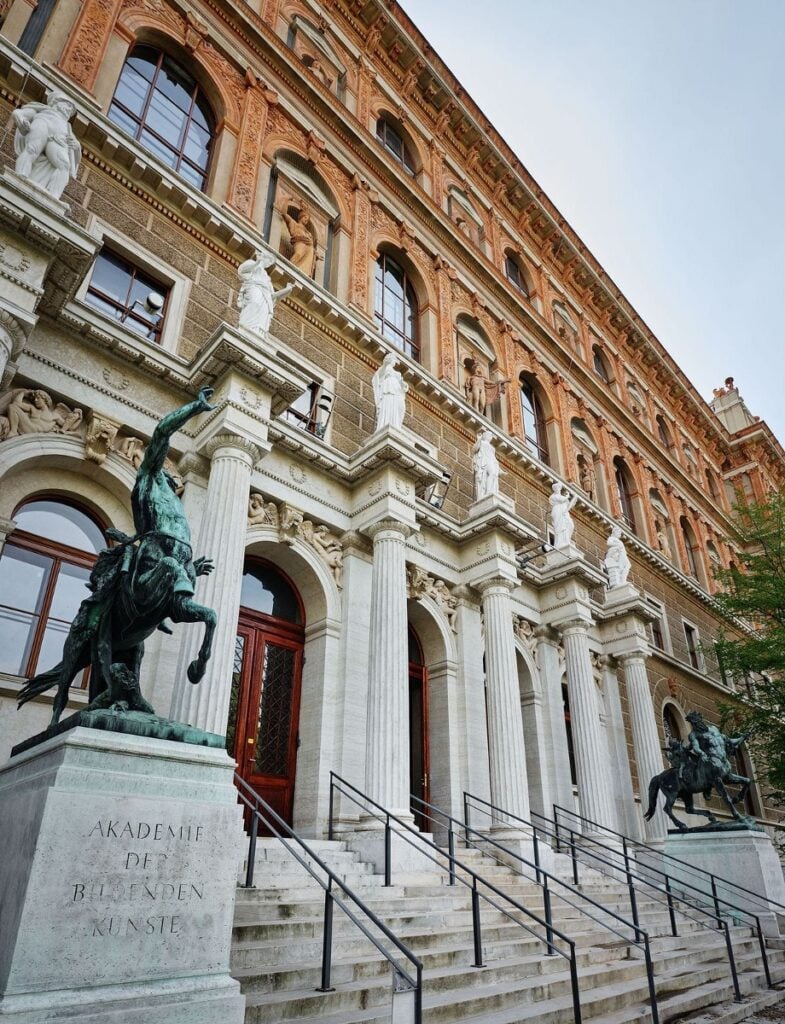 Academy Building. Courtesy of Academy of Fine Arts Vienna