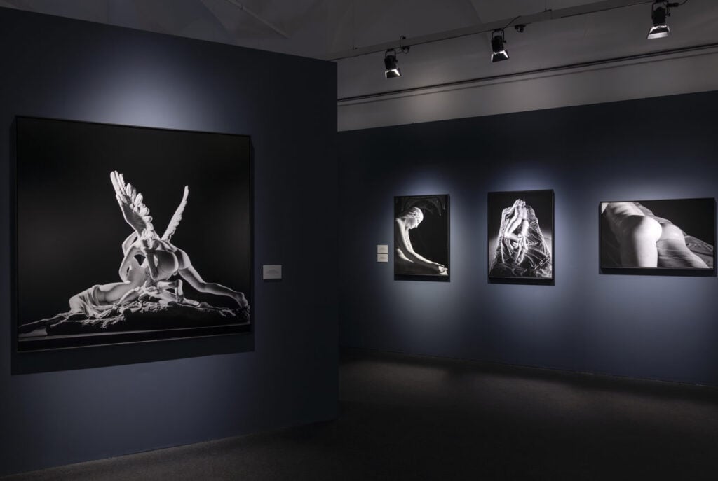 Installation view, Aurelio Amendola. Capolavori fotografati, Palazzo Reale, Milano, ph. Rebecca Amendola