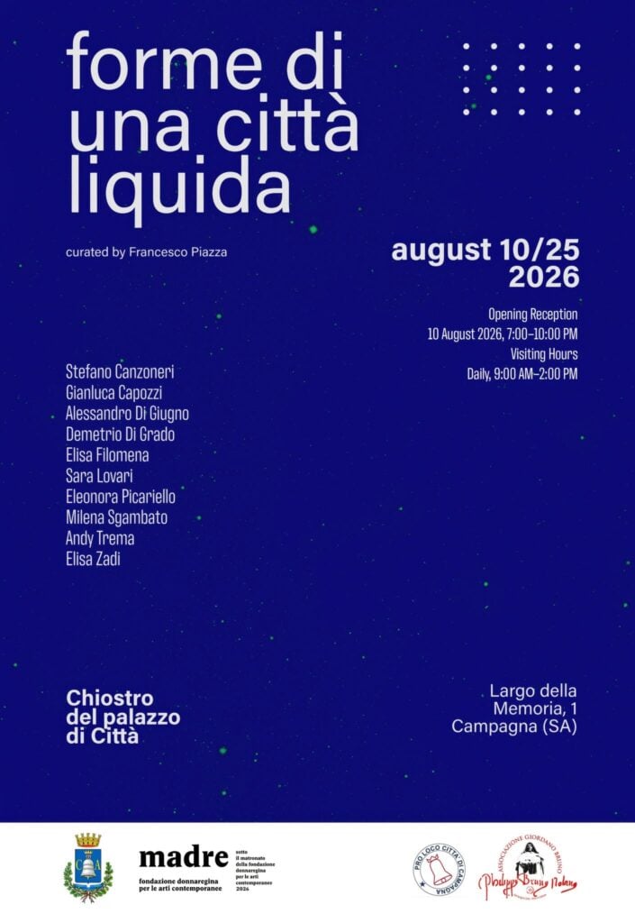 Forme di una città liquida