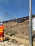 A Gibellina l'installazione fotografica di Stefano Cerio sugli incendi &egrave; minacciata da un incendio