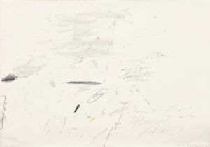 Il grande artista Cy Twombly realizzò una celebre serie di opere ispirato dal borgo di Sperlonga. Presto in mostra a Parigi