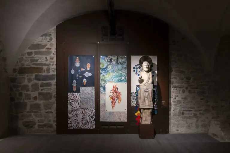 La mostra "Atlante" di Maurizio Donzelli a Bergamo. Ph: Clara Mammana