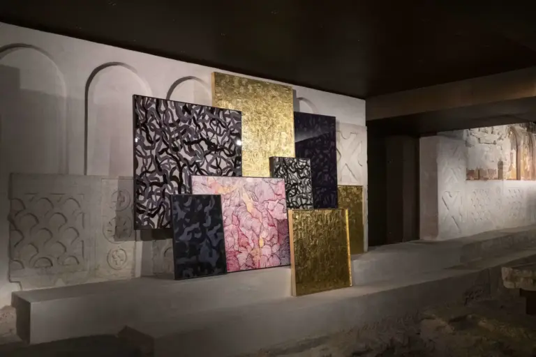 La mostra "Atlante" di Maurizio Donzelli a Bergamo. Ph: Clara Mammana