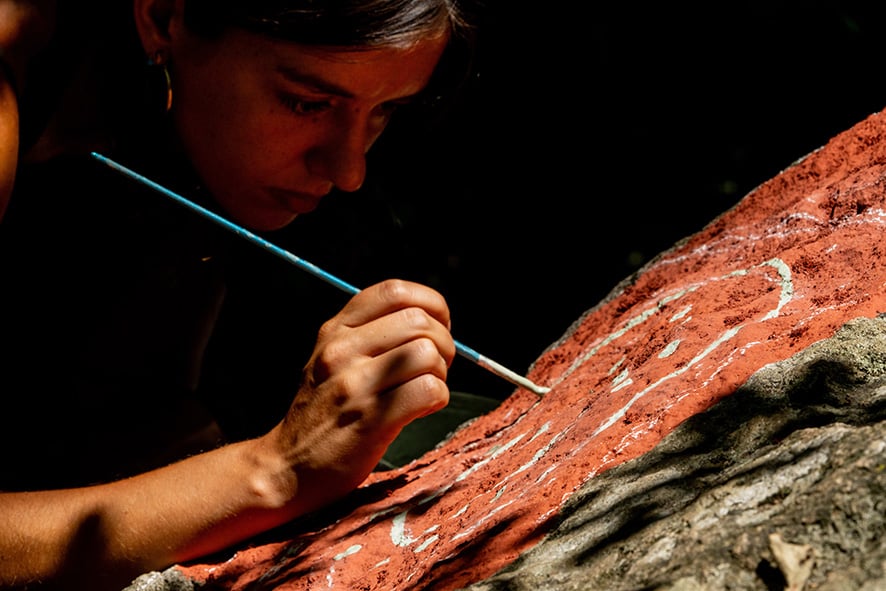 Ambra Grassi, Teolo Arte Natura, Io sono. Ph Simone Falso