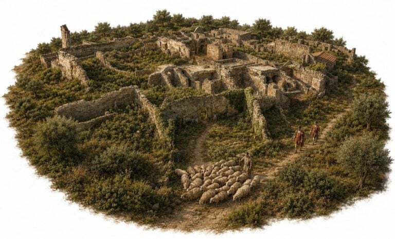 Area abbandono XIV XVI Credit Cooperativa Archeologia e De Marco