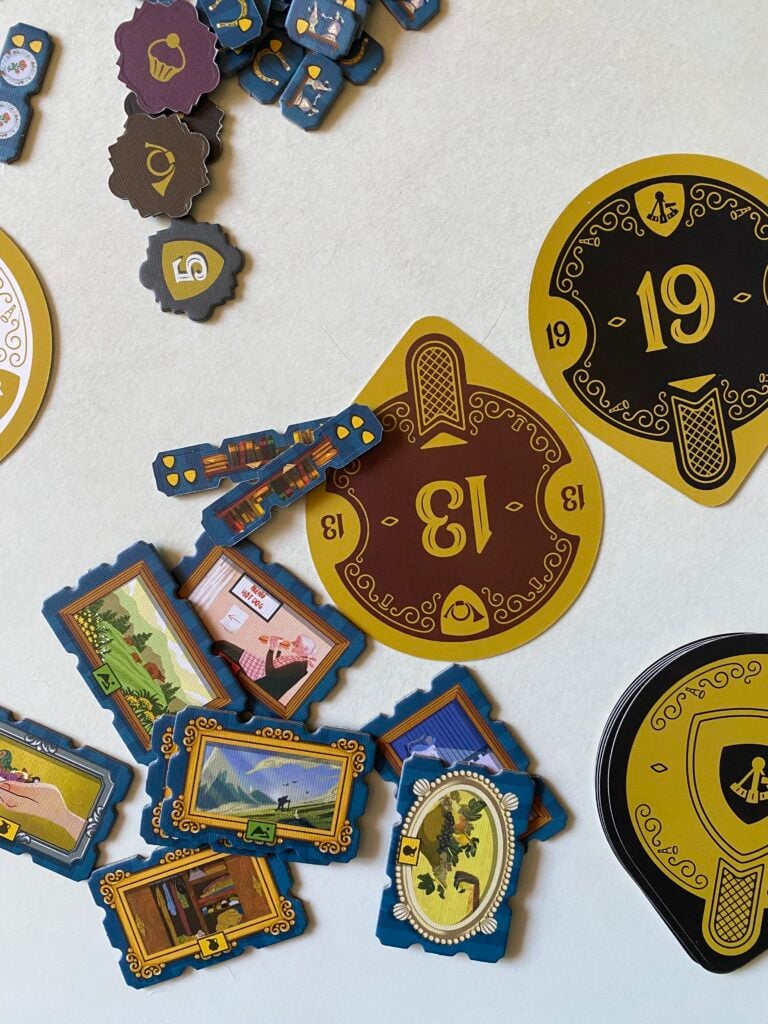 Il gioco da tavolo Art Society. Photo Giulia Giaume