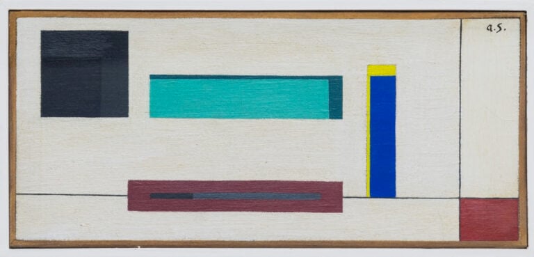 Atanasio Soldati, Composizione, 1935, collezione privata. Courtesy Galleria Gracis